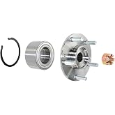 DuraGo 29596149 Front Wheel Hub Kit, 1 Pack, Silver