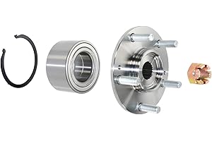 DuraGo 29596149 Front Wheel Hub Kit, 1 Pack, Silver