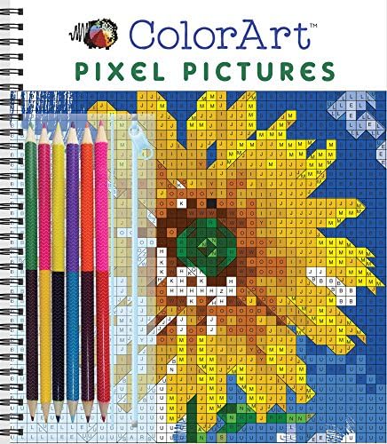 ColorArt: Pixel Pictures Book with Colored Pencils