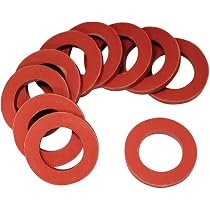 25-Pack White Rubber Grommet Gaskets - Small Hose Grommets From US Seller