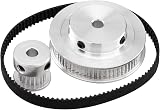 Kaneorooir GT2 Timing Pulley Kit 20T 60T 5mm Bore 200mm 6mm Belt view 3