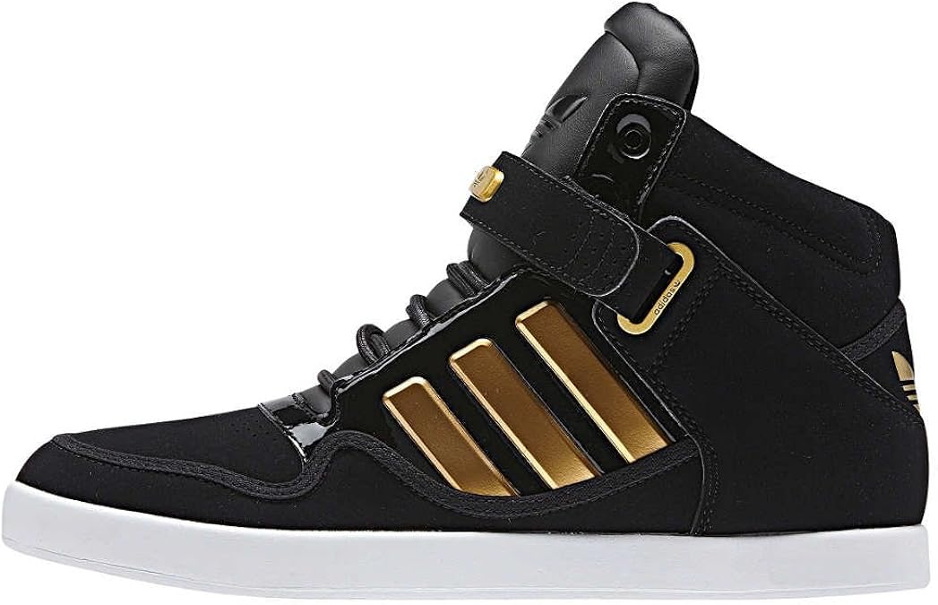 adidas adiRise II AR2 Basketball High Top Sneaker Schwarz / Gold / Weiß