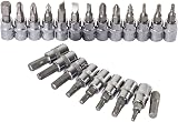 LUOWAN 46 Piece 1/4 Inch Drive Socket Set Ratchet Wrench Kit 4-14mm CV Sockets view 5
