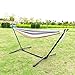 ONCLOUD 550 LBS Capacity Double Hammock with Stand Included with Portable Carrying Bag, Heavy Duty 2-Person Hammock for Outdoors & Indoors - Desert Stripe, Series TDCTZ1 - Desert Stripe
