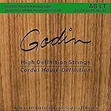 Seagull Godin A6 Phosphor Bronze Acoustic Guitar Strings Light 12-53