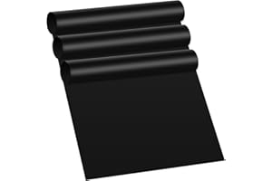 KitchenRaku Oven Liner Pack of 3, 23.62x15.75 in Teflon Oven Liners for Fan Assisted Ovens, Reusable Non-Stick Oven Mats for 