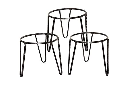 CreativeBuzz Matka Pot Stand for Home and Office Flower Stand, Plant Stand, 7 x 7 x7 inch