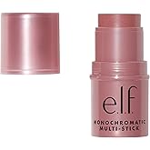 e.l.f. Monochromatic Multi Stick, Luxuriously Creamy & Blendable Color, For Eyes, Lips & Cheeks, Sparkling Rose, 0.17 Oz (5 g