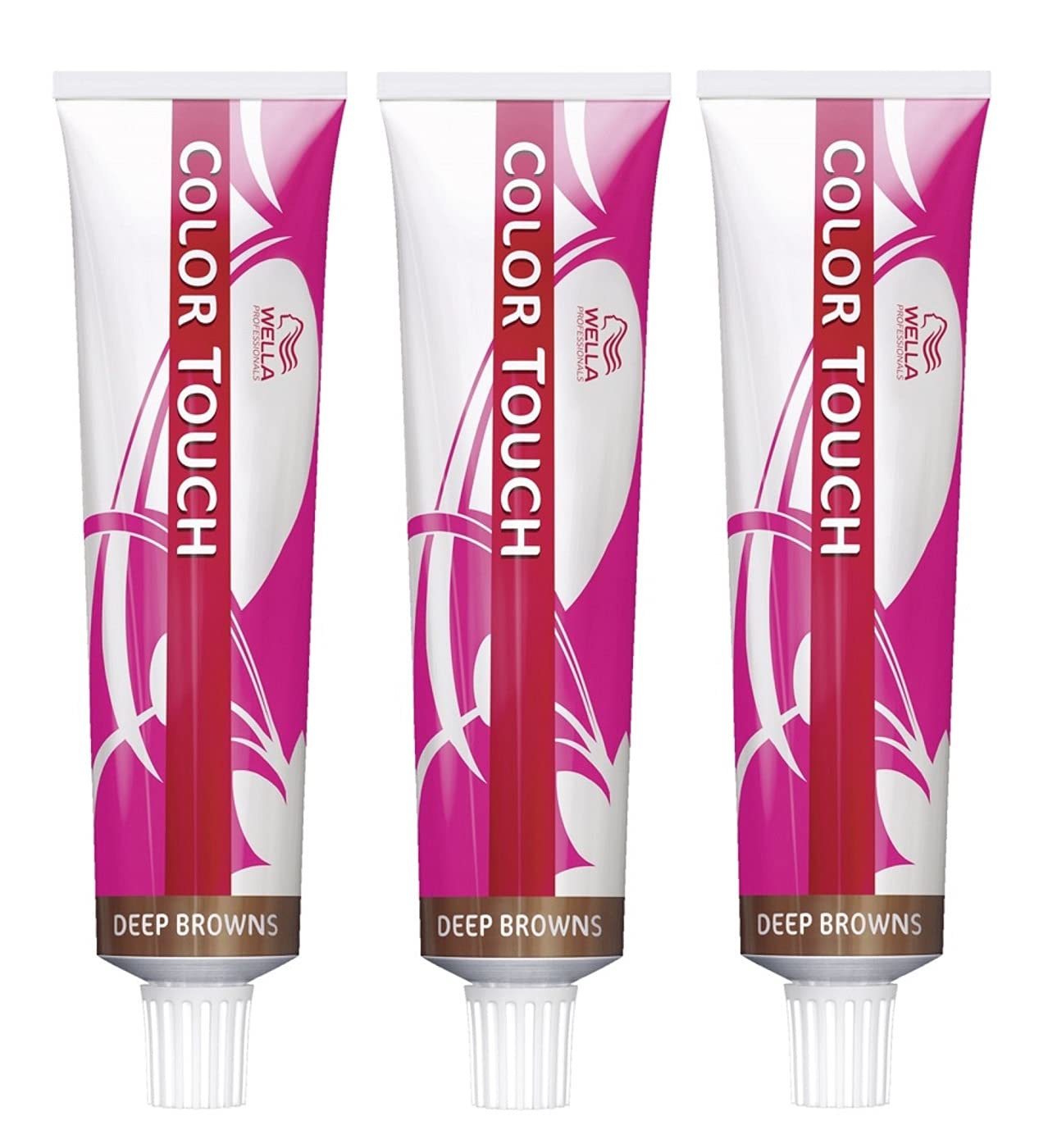 Wella Professionals Colour Touch 3/66 Intensive Dark Brown Violet 60 ml Pack of 3