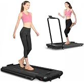 Bifanuo 2 in 1 Walking Pad - Under Desk Treadmill for Home/Office, Portable With Remote Control &amp; LED Display - Ideal for Fitness Enthusiasts