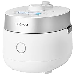 CUCKOO IH Twin Pressure Small Rice Cooker 15 Menu