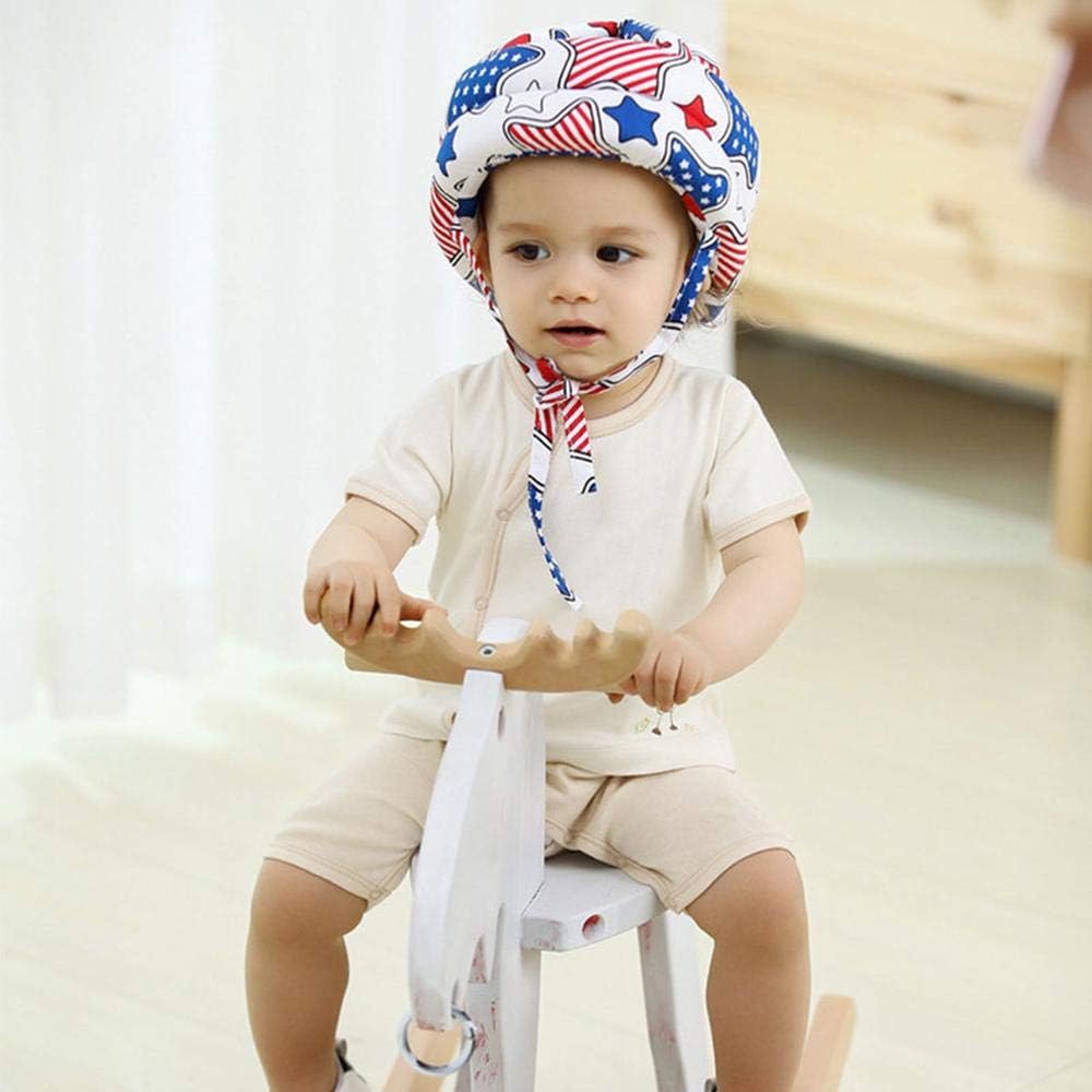 Chapeaux Bebe Puericulture Aolvo Anti Choc Casque Securite Ajustable Pour Bebe Bebe Casque De Securite Protection Anti Choc Domestique Coton Eponge Pour Enfant 6 Mois 15 Mois