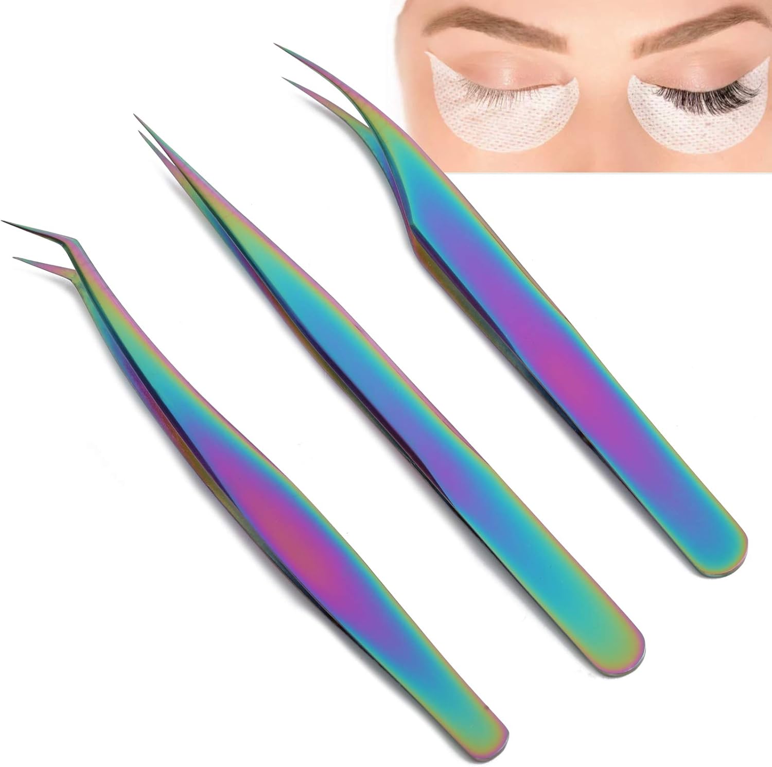 Manicure Tweezers, Portable Ergonomic Tweezers with High Performance