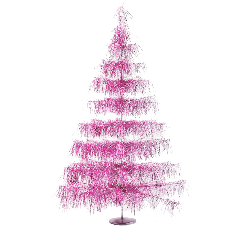Buy Kurt S Adler 4 Foot Retro Pink Shaggy Christmas Tree Online At Low Prices In India Amazon In Pink 4 Foot Christmas Tree