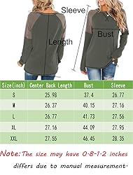 Bingerlily Women's Casual Long Sleeve Tunic Tops