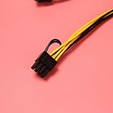 Bcowtte 24x 8 Pin to 6+2 Pin PCIe PCI-E Power Splitter Cable GPU Graphics Card view 8