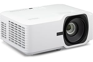 ViewSonic LS630W 4500 Lumens DLP WXGA Laser Projector with 1.3x Optical Zoom, H/V Keystone, 360 Degrees Projection and LAN Control