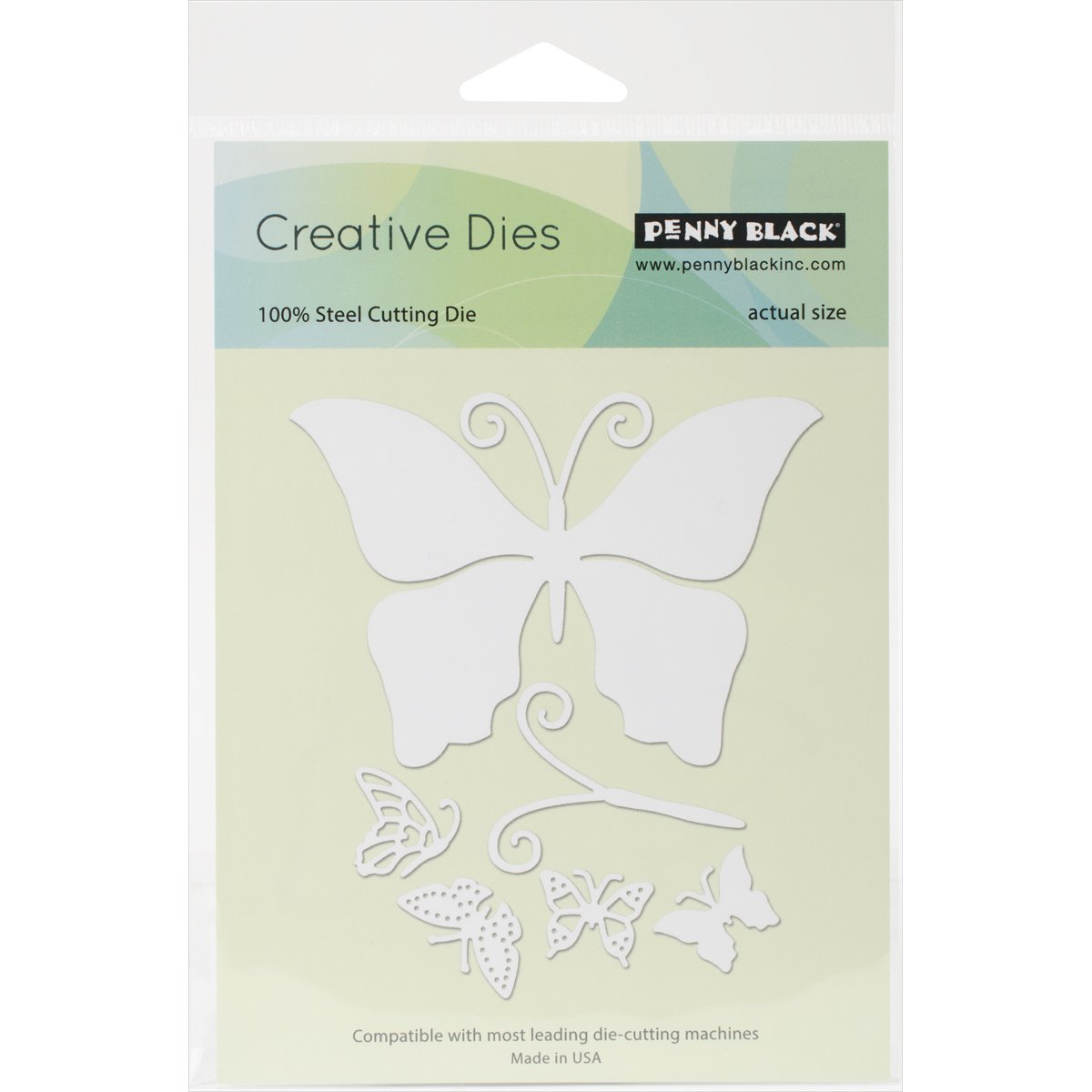 Penny Black Creative Dies-Flights of Fancy, 2.65"X3.75"