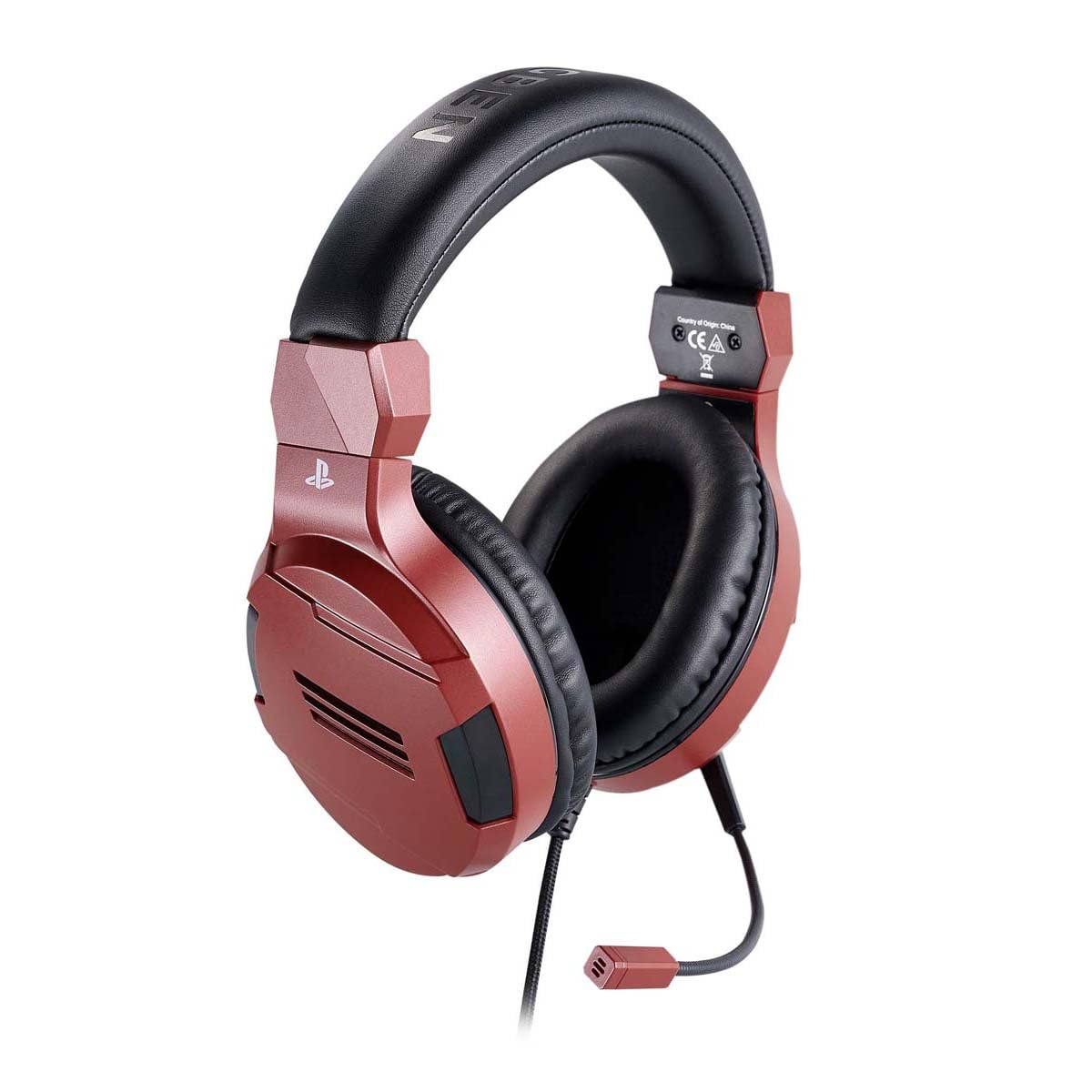 Playstation 4 HW Bigben Stereo Gaming Headset v3 (Red)