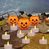Nancia Battery Operated Flameless Tea Lights 24 Pack Warm Flicker view 5
