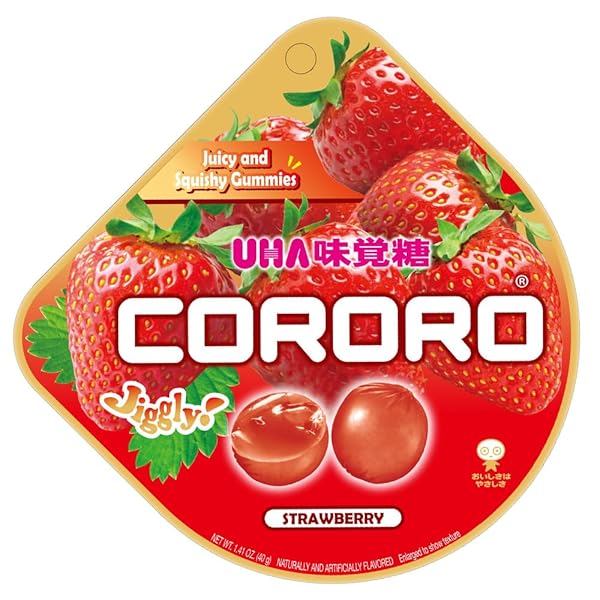 UHA MIKAKUTO CORORO STRAWBERRY, 1.41 OZ