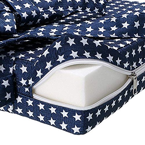 Booster Seat Dining, Portable Washable High Chair Dining Cushion with Double Straps for Toddler Kids Baby Travel, Perfect for Feeding & Playtime
