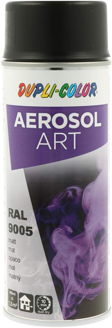 Dupli-Color 733161 Ral 9005 Matte Aerosol Art