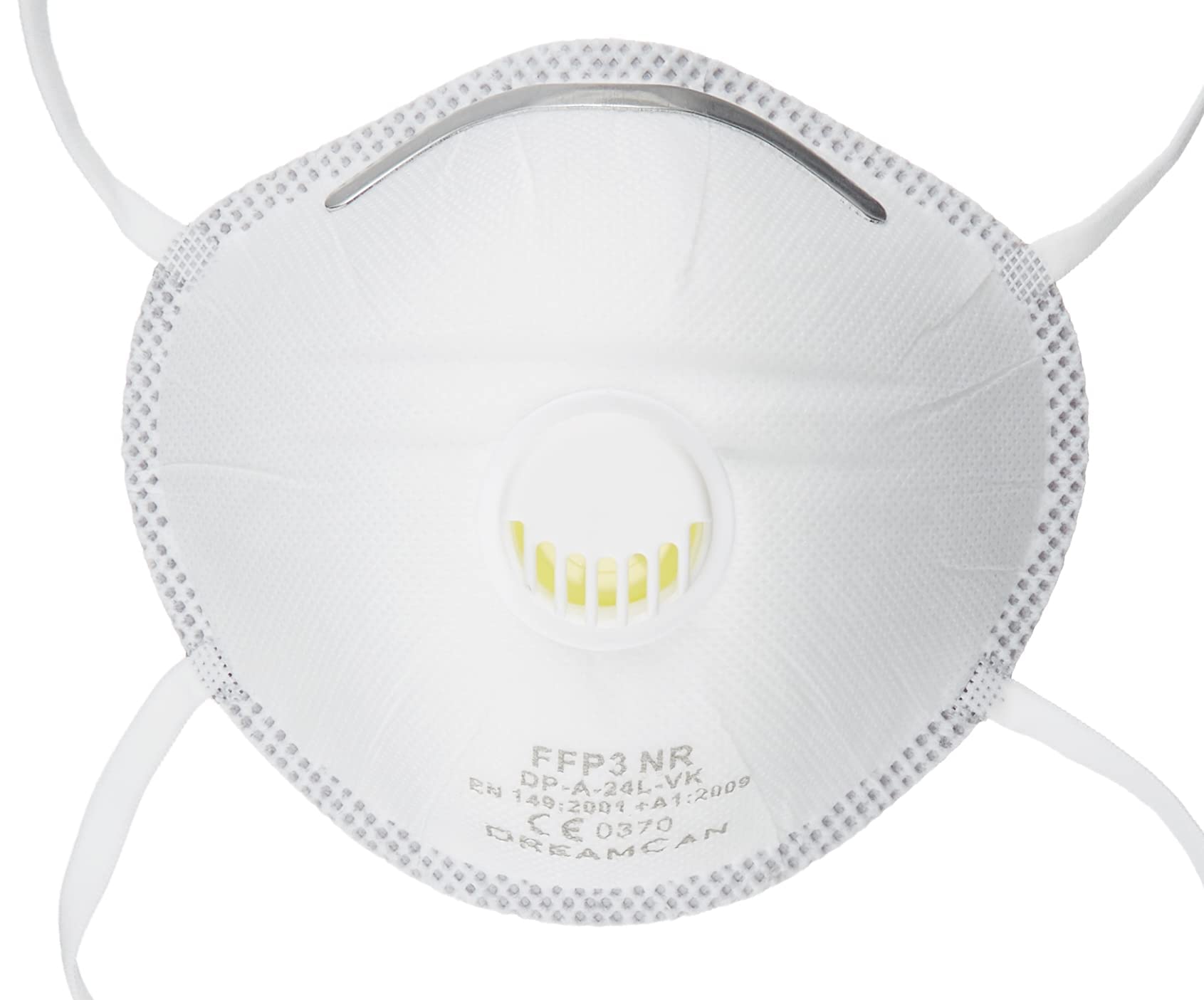 DreamCan 6x FFP3 respirator dust mask protective mask highest filter class 99% filter with valve - hygienically individually packed