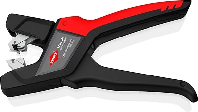 KNIPEX Automatic Insulation Stripper 180mm Flat Cable Twin Earth NM-B 12 64 180