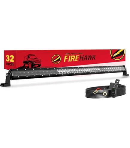 Heise HE-MDR8 8" Dual Row Marine Light Bar