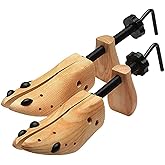 2 Way Shoe Stretchers for Men Women Large Size 9-14 Wide One Pair - Men Dress Shoes Stretcher 10 11 12 13 - XL Shoe Tree Stretcher for Men - Shoe Widener Stretcher for Women - Shoe Expanders Enlarger