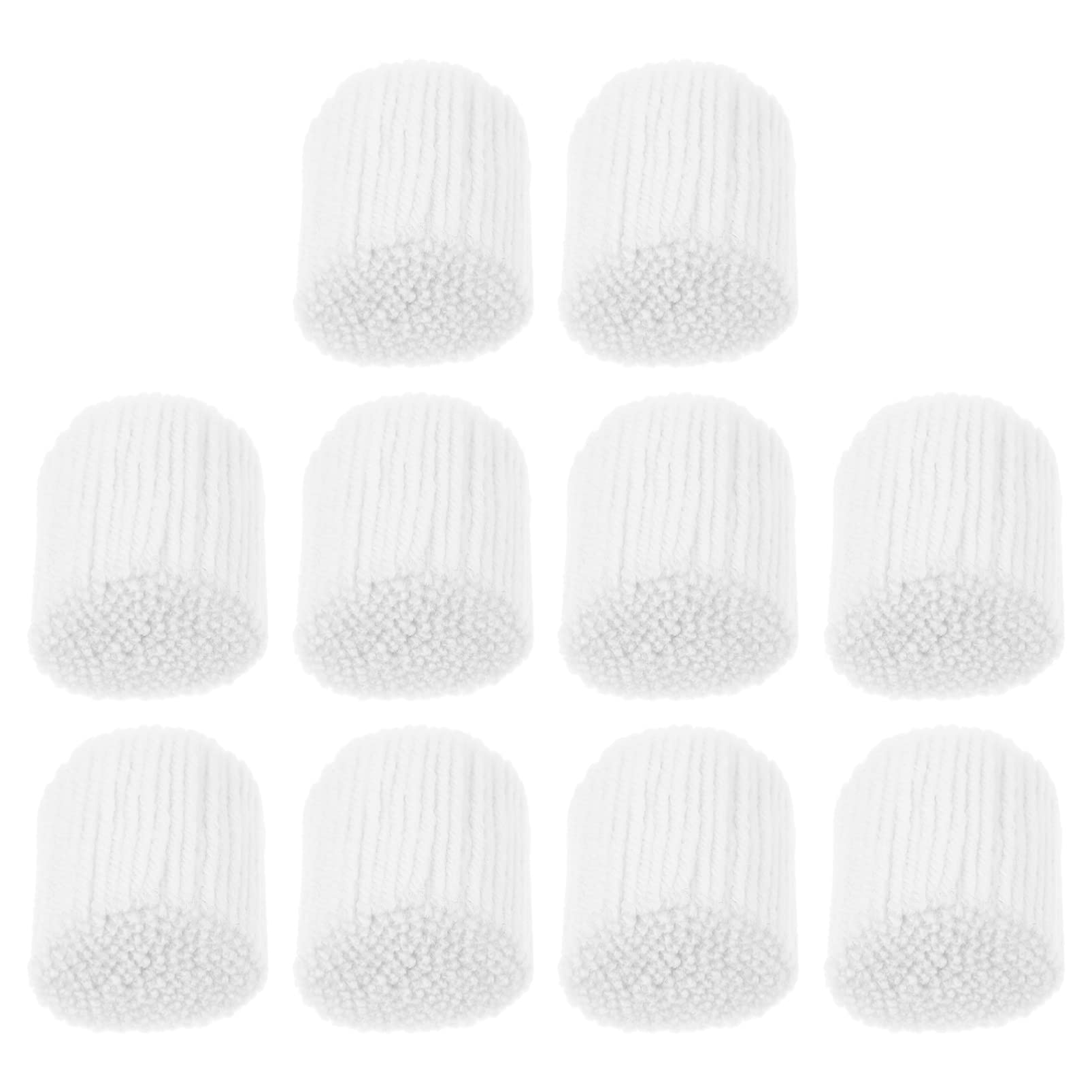 Milisten Latch Hook Wool Pre Cut Yarn Set 10 Rolls 6X3.5X3.5Cm Acrylic Rug Yarn for DIY Knotted Carpet Crafting and Home Decoration