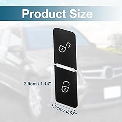 X AUTOHAUX Door Lock Switch Button Set Door Lock