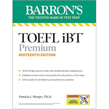 Amazon Best Sellers: Best TOEFL & TOEIC Tests