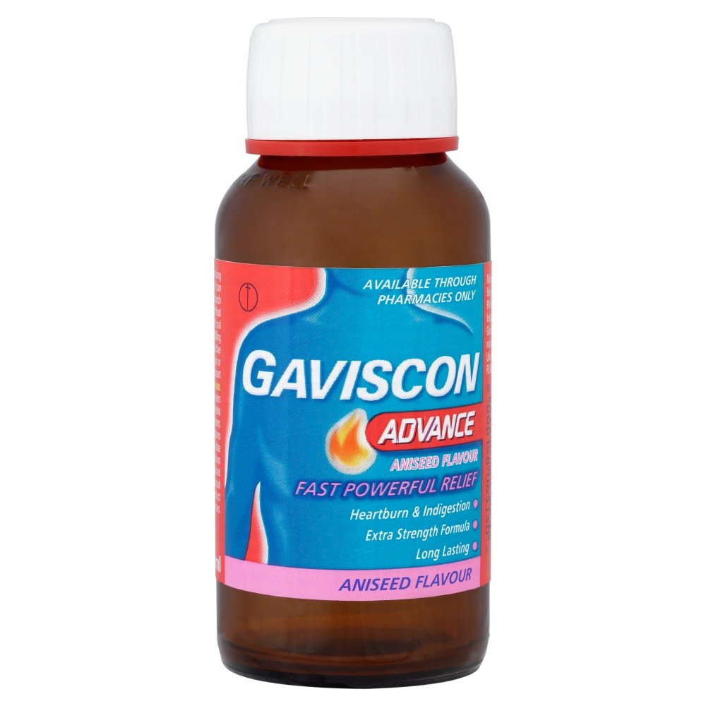 Gaviscon Advance Aniseed Flavour 150ml Buy Online in Oman. Hpc
