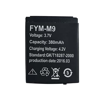 Reloj Inteligente Recargable M9 Batería de Litio Recargable con ...