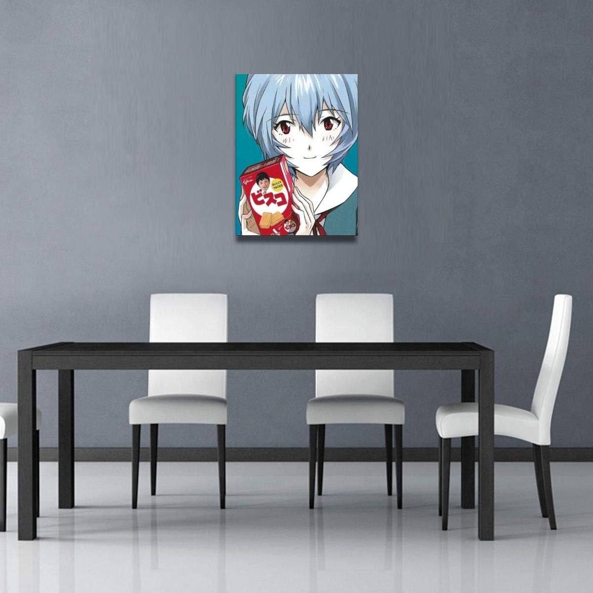 Amazon アートフレーム 新世紀エヴァンゲリオン 綾波レイ アートパネル 装飾画 アートポスター ポスター 枠なし 壁飾り 部屋飾り インテリア 置物 オブジェ オンライン通販