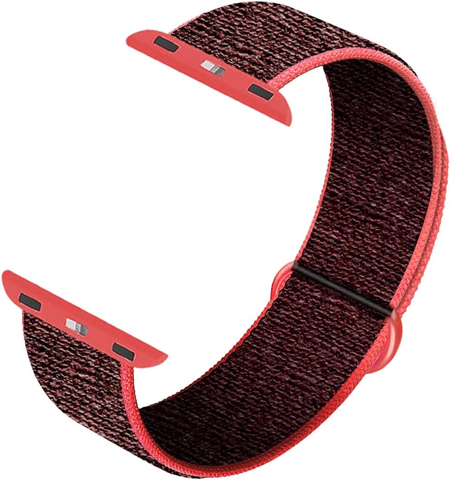 INTENY Sport Band Compatible with Apple Watch 38mm 40mm 42mm 44mm, Soft Sport Loop, Strap Replacement for iWatch Series 5, Series 4, Series 3, Series 2, Series 1