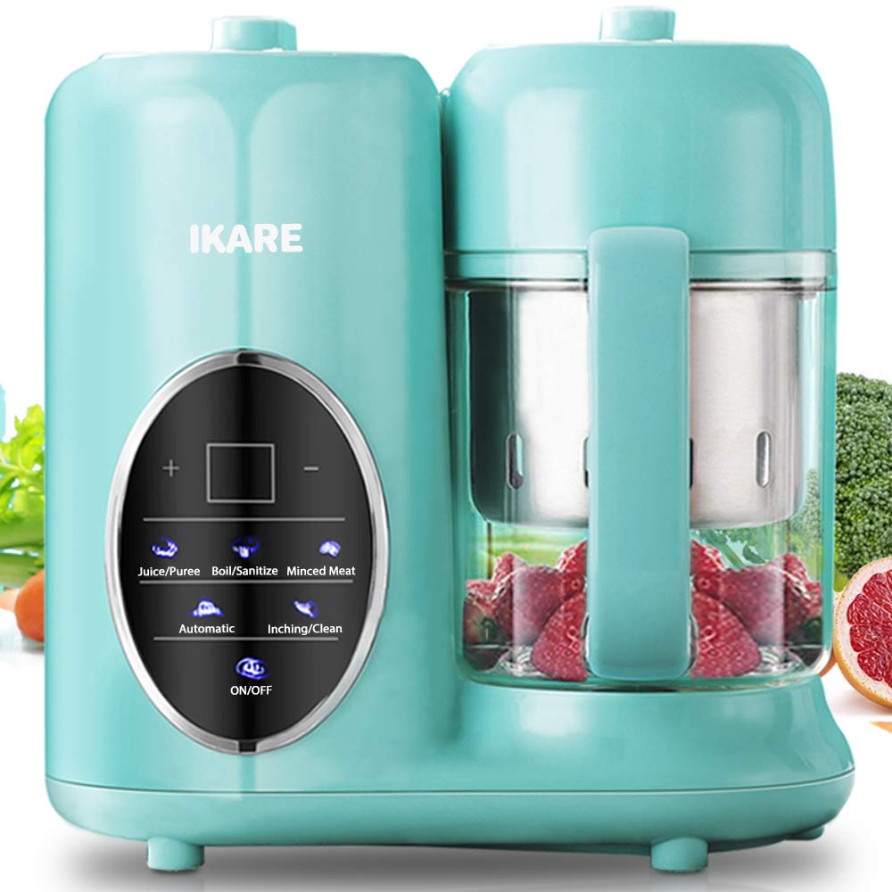 Amazon Com Baby Food Maker Ikare 8 In 1 Self Clean Baby Food Processor Blender Grinder Steamer With Detachable Water Tank And Steam Basket Bowl Touch Control Panel Cooks Baby Amazon Com Baby Food Maker Ikare 8 In 1 Self Clean Baby Food Processor Blender Grinder Steamer With Detachable Water Tank And Steam Basket Bowl Touch Control Panel Cooks Baby