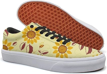 yellow sunflower shoes