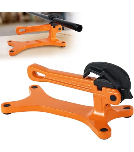 Abrazadera Para Tubos Portátil De Aluminio 0,3-3,8 Cm, Ajuste Automático Y Mandíbula De Acero Endurecido