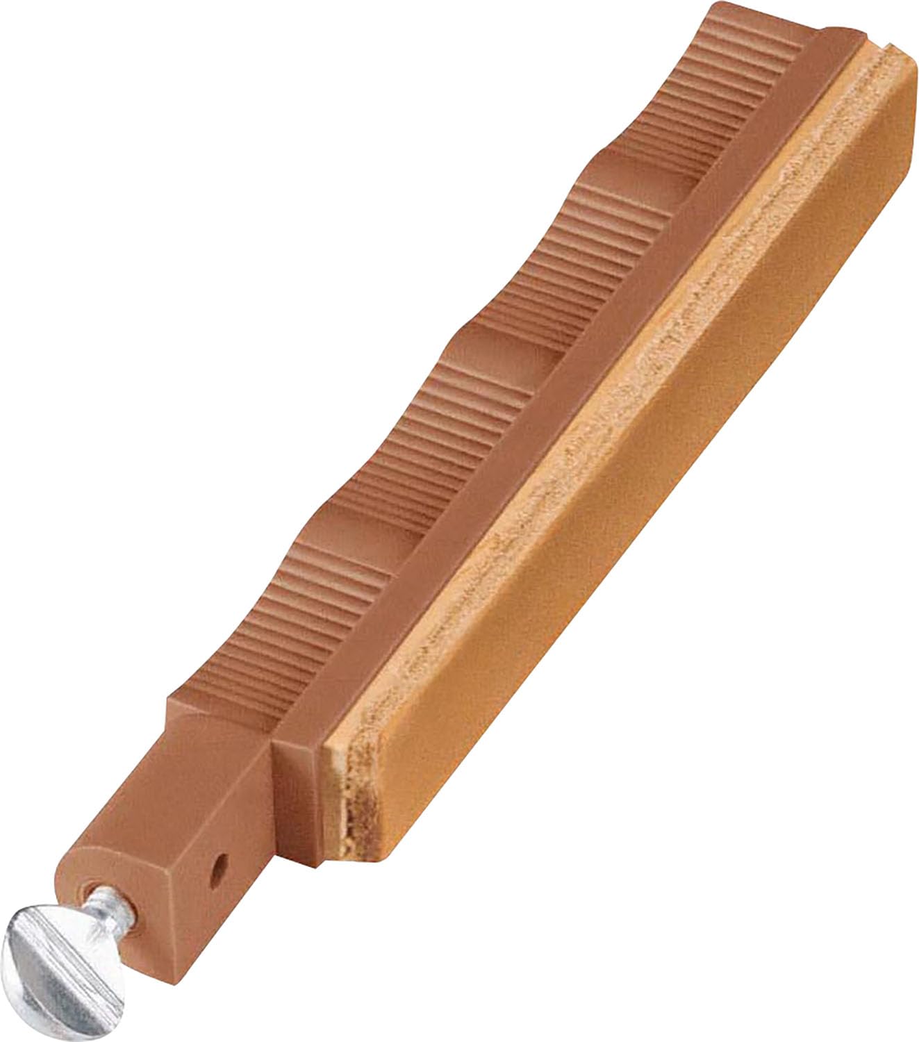 Lansky Sharpeners Outdoor Leather Stropping Hone available in Yellow