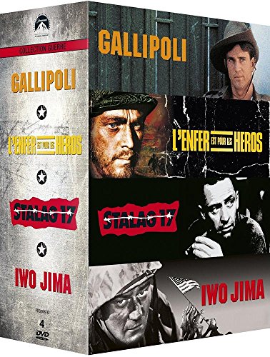 Paramount Collection Guerre : Gallipoli + L'enfer Est Pour Les Héros + Stalag 17 + Iwo Jima - Pack