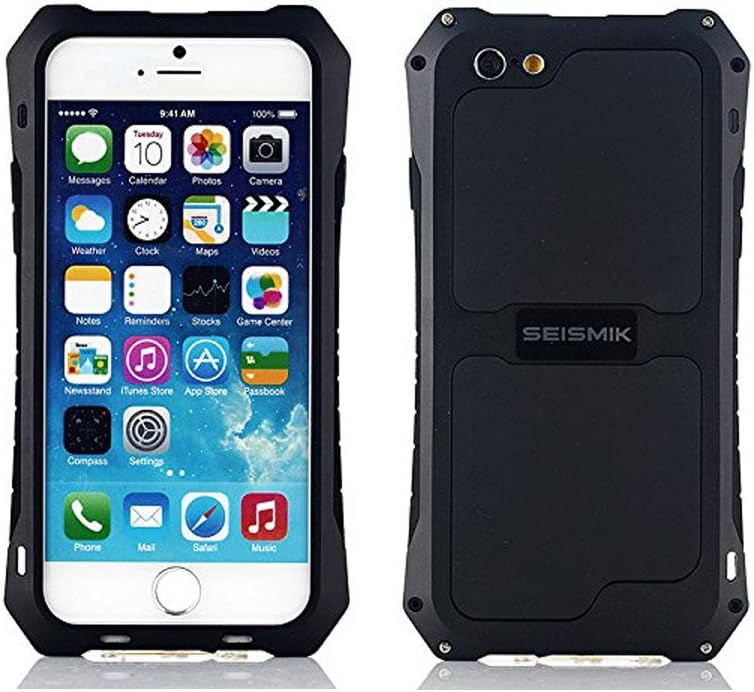iPhone 6 Case,SEISMIK iPhone 6s Metal Case, Shockproof Alloy Metal Aluminum Bumper Phone Case Cover For IPhone 6 6S 4.7 inch