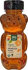 365 by Whole Foods Market, Organic Light Amber Wildflower Honey, 12 Ounce