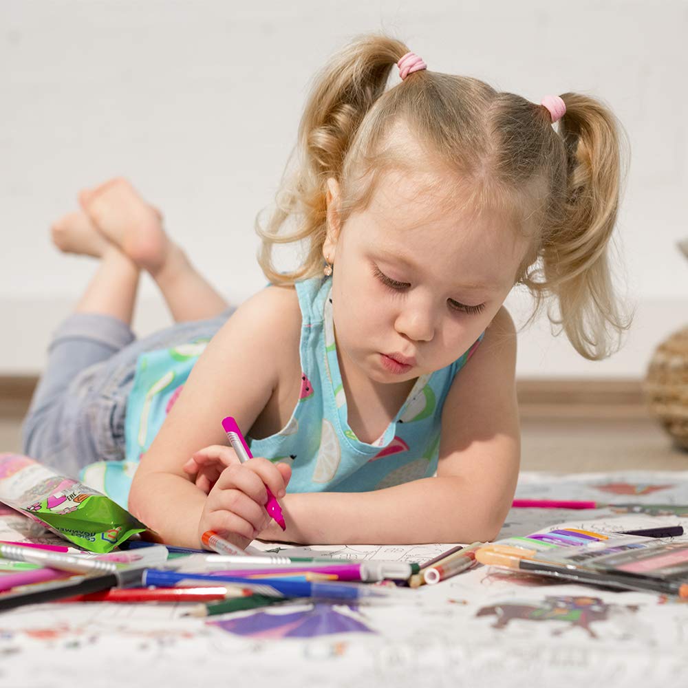 Coloring Tablecloth Princess