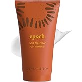 Nu Skin Epoch Sole Solution Foot Treatment | Intensive Moisturizing Cream for Dry Feet, Rough Skin & Heels | Softens Calluses With Natural Papain, Urea, Baobab & Allantoin | 4 oz | 1 Pack