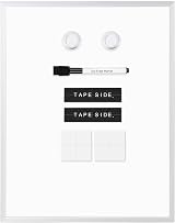 Amazon Basics Magnetic Dry Wipe Whiteboard 28 x 36 cm Aluminum Frame view 2