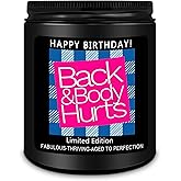 Homsolver Birthday Dad Candle Gifts for Men, Happy Fathers Day Gift Ideas for Him Her, Funny Lavender Scented Lavender Candles