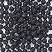 NBEADS 8mm Natural Black Lava Beads, Gemstone Round Chakra Beads, Diffuser Essential Oils Yoga Volcanic Rock Beads Loose Beads for Jewelry Making, About 150-160 Pcs